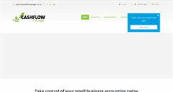 Desktop Screenshot of cashflowmanager.co.uk